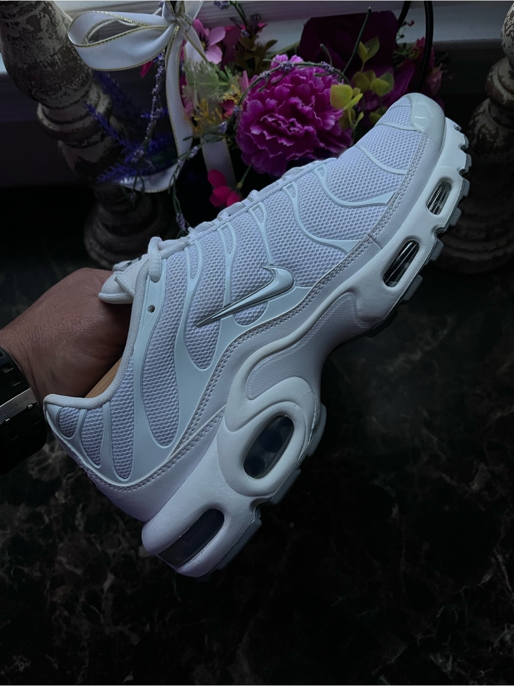 Nike AirMax Plus TN
Comfort/Athletic
Lifestyle Shoes 
Size 9 Men/10.5 Women